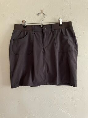 Lee Active Performance Black Skort XL
